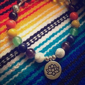 Seven chakra bracelet